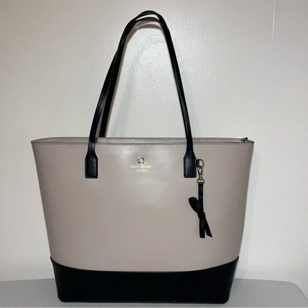 Kate Spade Sawyer Street Color Block Maxi Tote With Bow